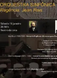 Brazil Premiere of Respighi/Di Vittorio Concerto per Violino (in La Maggiore)